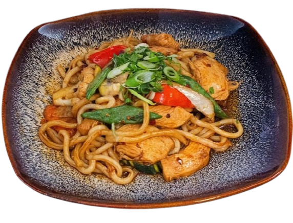 Gebratene Udon - Nudeln